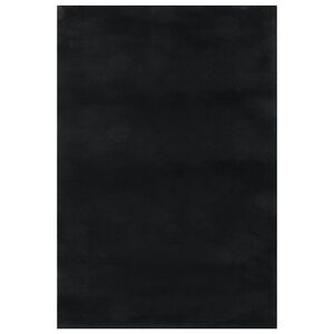 vidaXL Covor Shaggy Negru 240x305 cm Poliester