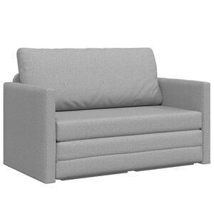vidaXL Pat canapea Gri nori 124 x 71 x 78 cm țesătură