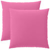 vidaXL Husă pentru pernă 2 pcs HEERLEN Roz 65 x 65 cm Poliester