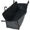 vidaXL Husă scaun auto pentru c&acirc;ini, negru, 137x46x50 cm