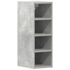 vidaXL Dulap suspendat &ldquo;Riga&rdquo;, gri beton, 20x29,5x60 cm