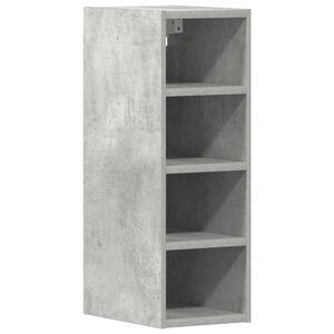 vidaXL Dulap suspendat &ldquo;Riga&rdquo;, gri beton, 20x29,5x60 cm