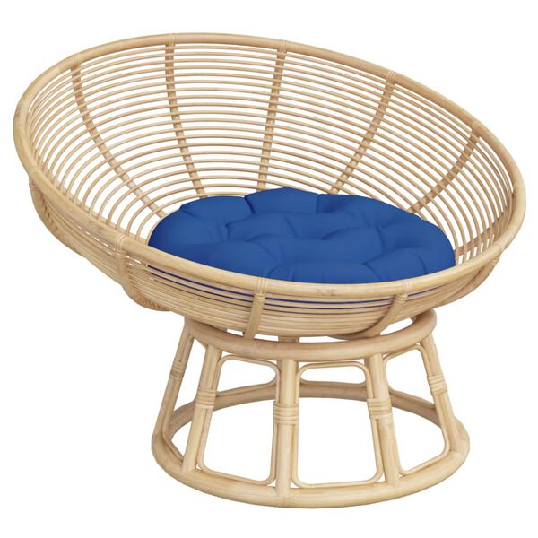 vidaXL Pernă rotundă albastru regal, &Oslash; 60 x11 cm, țesătură Oxford