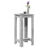 vidaXL Masă bar, gri beton, 51x50x103,5 cm, lemn prelucrat