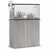 vidaXL Suport acvariu, gri sonoma, 81x36x73 cm, lemn prelucrat