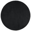 vidaXL Covor &bdquo;OVIEDO&rdquo;, fire scurte, negru, &Oslash; 120 cm