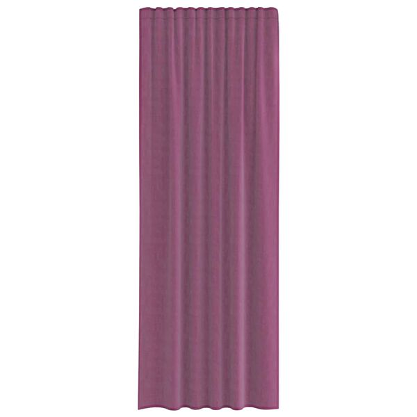 vidaXL Perdele Voile cu Bucle 2 buc Albastru Regal 140x140 cm