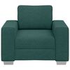 vidaXL Canapea Verde &icirc;nchis 100 x 80 x 82 cm țesătură