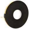 vidaXL Bandă din spumă autoadezivă Negru 10mm x 10m Spumă CR