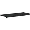 vidaXL Prag de fereastră Negru cu fibră de lemn 80 x 35 x 4,5 cm PVC