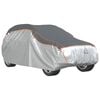 vidaXL Husă auto SUV, protecție grindină, complet, gri și argintiu, M