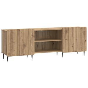 vidaXL Cabinet TV Stejar Artizanal 150 x 31 x 52 cm Lemn prelucrat