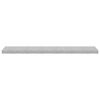 vidaXL Rafturi perete suspendate 4 buc. gri beton 120x23,5x3,8 cm MDF