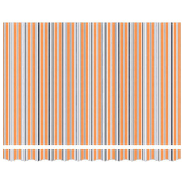 vidaXL Cortina Retractabilă Multicolour 250 x 200 cm țesătură