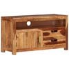 vidaXL Comodă TV, 90x34,5x50 cm, lemn masiv de acacia