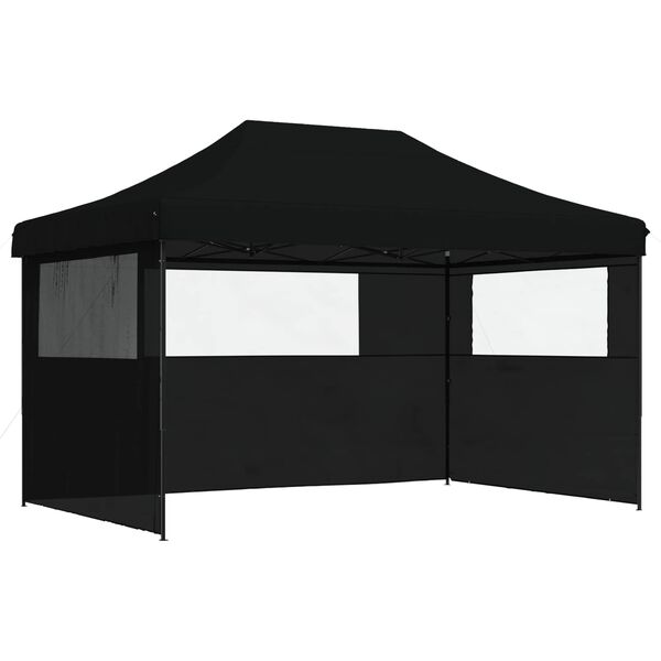 vidaXL Cort pentru Petreceri Negru 292 x 440 x 315 cm Material Oxford