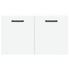 vidaXL Dulap de perete, alb, 60x36,5x35 cm, lemn prelucrat