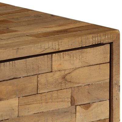 vidaXL Servantă din lemn de tec reciclat, 60 x 30 x 75 cm