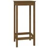 vidaXL Set mobilier de bar, 3 piese, maro miere, lemn masiv de pin