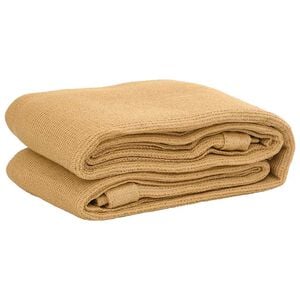 vidaXL Covor pentru cort, nisipiu, 250x300 cm, HDPE