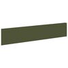 vidaXL Margine pentru gazon 10 buc. 100 x 22 cm Oțel Verde măsliniu