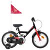 vidaXL Bicicletă pentru Copii 16 Inci pentru 4-6 ani Negru