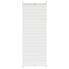 vidaXL Jaluzea plisse, alb, 50x150 cm, pliuri