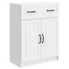vidaXL Bufet Alb 66 x 34,5 x 87 cm Lemn prelucrat