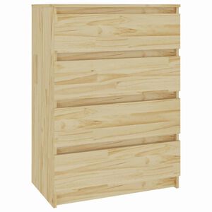 vidaXL Dulap lateral, 60x36x84 cm, lemn masiv de pin