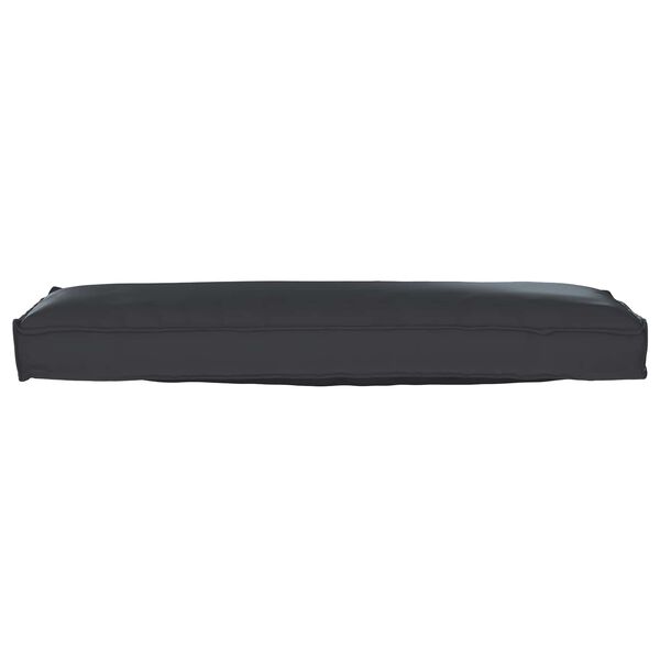 vidaXL Set de perne pentru palet 2 pcs Negru 120 x 40 x 8 cm