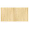 vidaXL Covor dreptunghiular, natural deschis, 100x200 cm, bambus