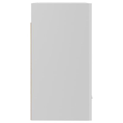 vidaXL Dulap suspendat, alb extralucios, 50 x 31 x 60 cm, PAL