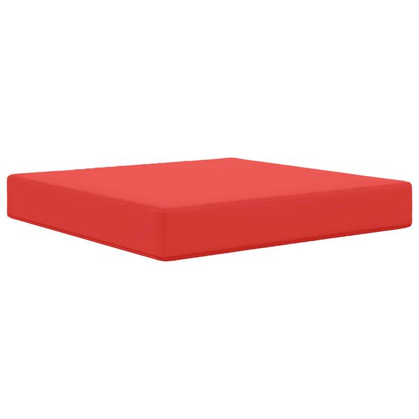 vidaXL Perna pentru canapea de exterior Roșu 60 x 60 x 8 cm Poliester