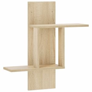 vidaXL Raft de perete Stejar Sonoma 59 x 17 x 63 cm Lemn prelucrat