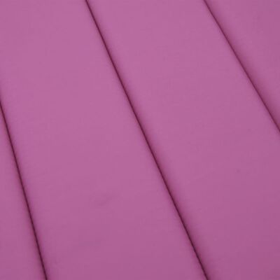 vidaXL Pernă pentru șezlonguri, roz, material Oxford