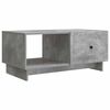vidaXL Masă de cafea Gri Beton 90 x 50 x 40 cm Lemn prelucrat