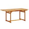 vidaXL Set mobilier de grădină, 5 piese, lemn masiv acacia/textilenă