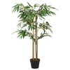 vidaXL Arbore din bambus artificial 380 de frunze 80 cm verde