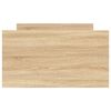 vidaXL Cadru de pat cu sertare, stejar sonoma, 90x190 cm