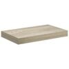 vidaXL Raft de perete suspendat, stejar, 40x23,5x3,8 cm, MDF