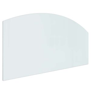 vidaXL Placă de sticlă pentru semineu Transparent 120 x 60 cm Sticlă