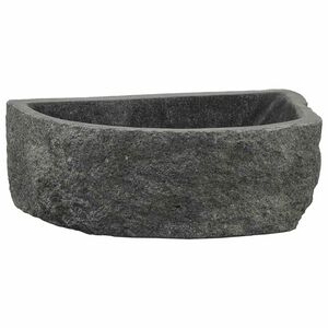 vidaXL Chiuvetă de perete Gri 45 x 35 x 15 cm Piatra de r&acirc;u
