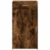 vidaXL Dulap, stejar fumuriu, 50x42,5x93 cm, lemn prelucrat