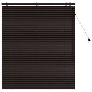 vidaXL Jaluzea venetiană Maro &icirc;nchis 120 x 130 cm 35 mm
