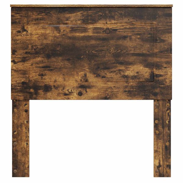 vidaXL Tăblie cap Stejar Afumat Lemn prelucrat