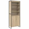 vidaXL Dulapuri &Icirc;nalte Sonoma 79 x 36 x 200 cm Lemn prelucrat
