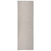 vidaXL Covor de exterior, gri deschis, 80x250 cm, țesătură plată
