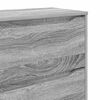 vidaXL Dulapuri de depozitare 2 pcs Gri Sonoma 80 x 48 x 105 cm