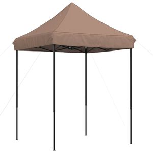 vidaXL Cort pentru Petreceri 200 x 200 x 306 cm Maro Material Oxford