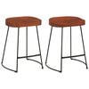 vidaXL Scaune de bar Gavin 2 buc. 45,5x38x53 cm lemn masiv de mango
